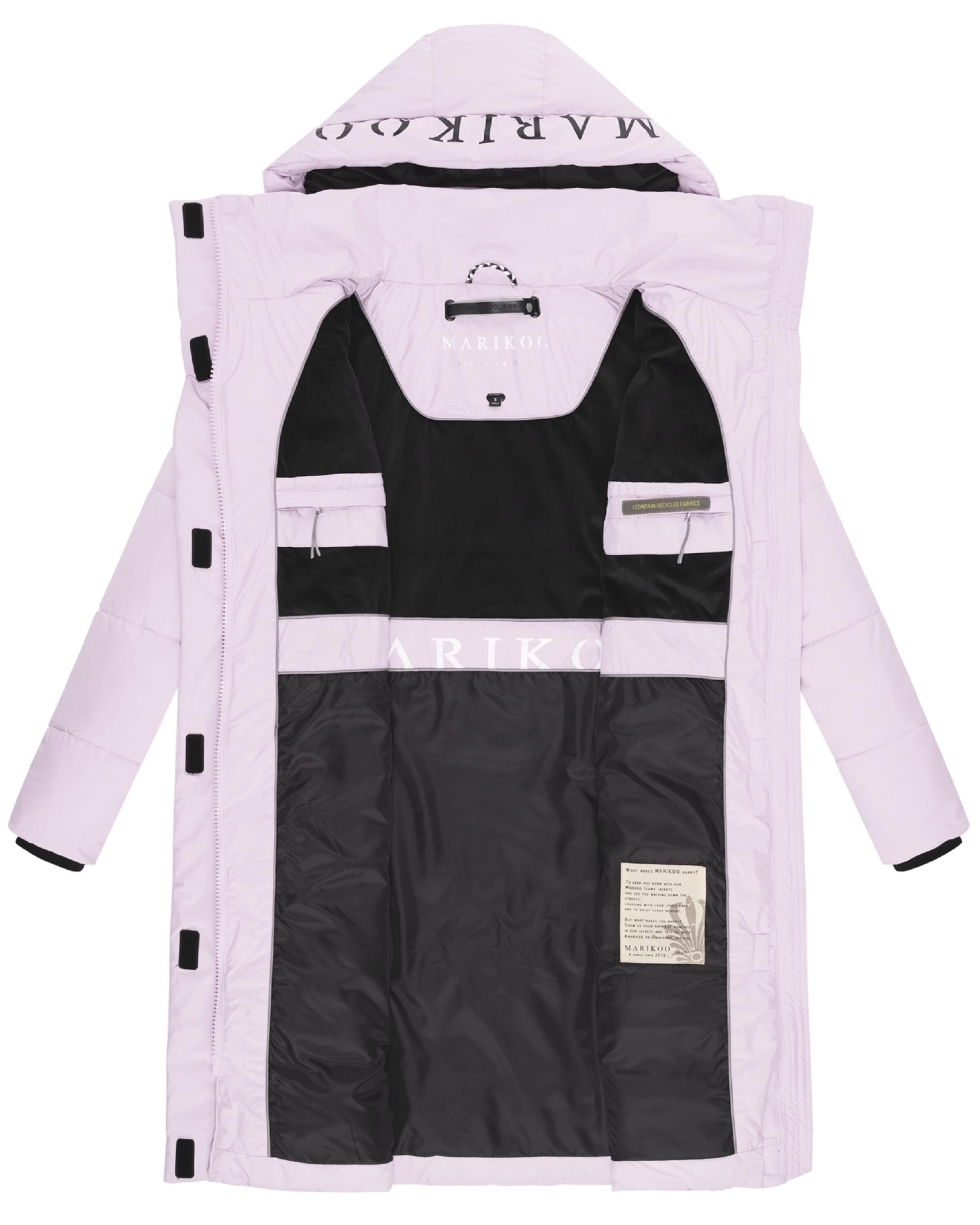 MARIKOO Vinterkappa i rosa