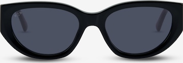 Kapten & Son Okulary przeciwsłoneczne 'Lyon' w kolorze czarny