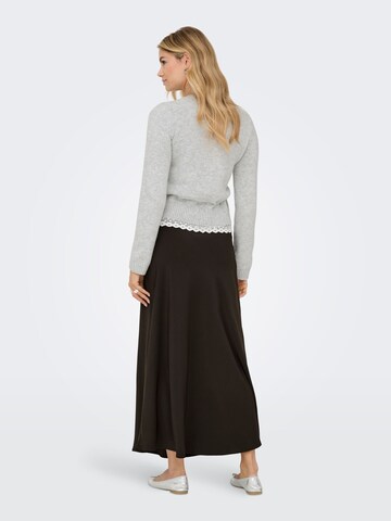 ONLY Gebreid vest in Grijs