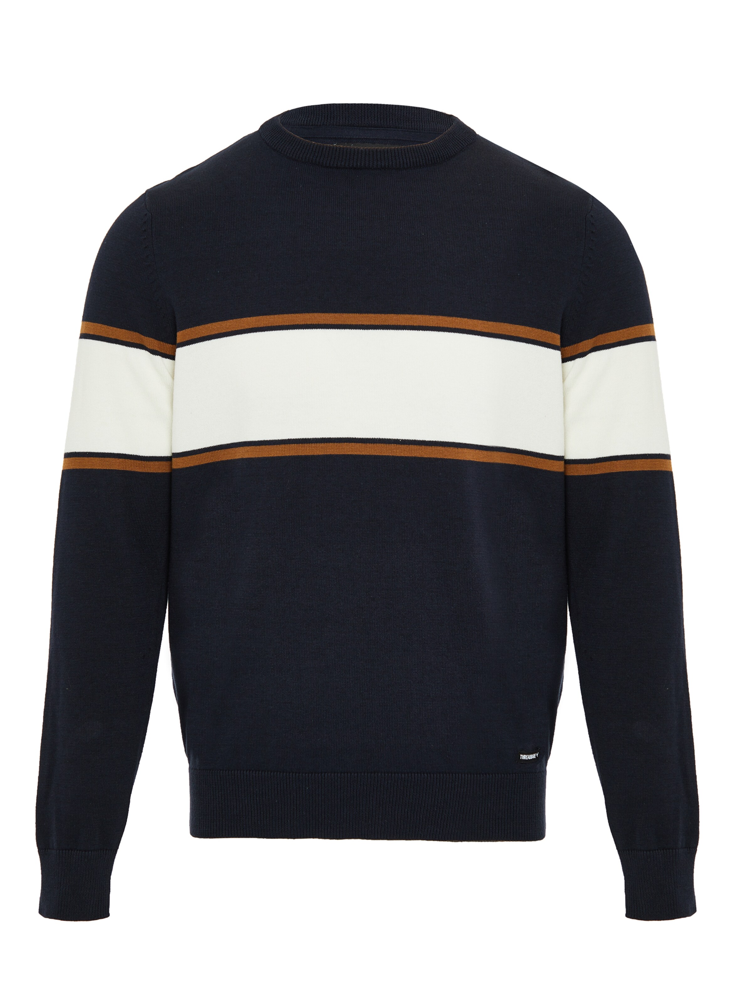 Threadbare Sweater 'Greenwich' in Blue: front