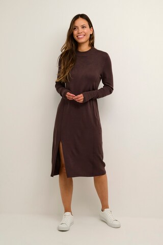 Kaffe Knitted dress 'Jamal' in Brown