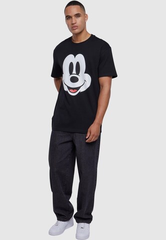 MT Upscale Μπλουζάκι 'Disney 100 Mickey Face' σε μαύρο