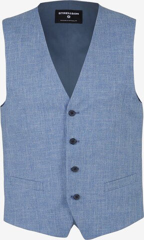 STRELLSON Gilet 'Gyl' in Blauw: voorkant