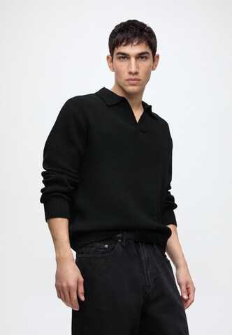 JACK & JONES Pulóver 'JCOLEGACY' - fekete
