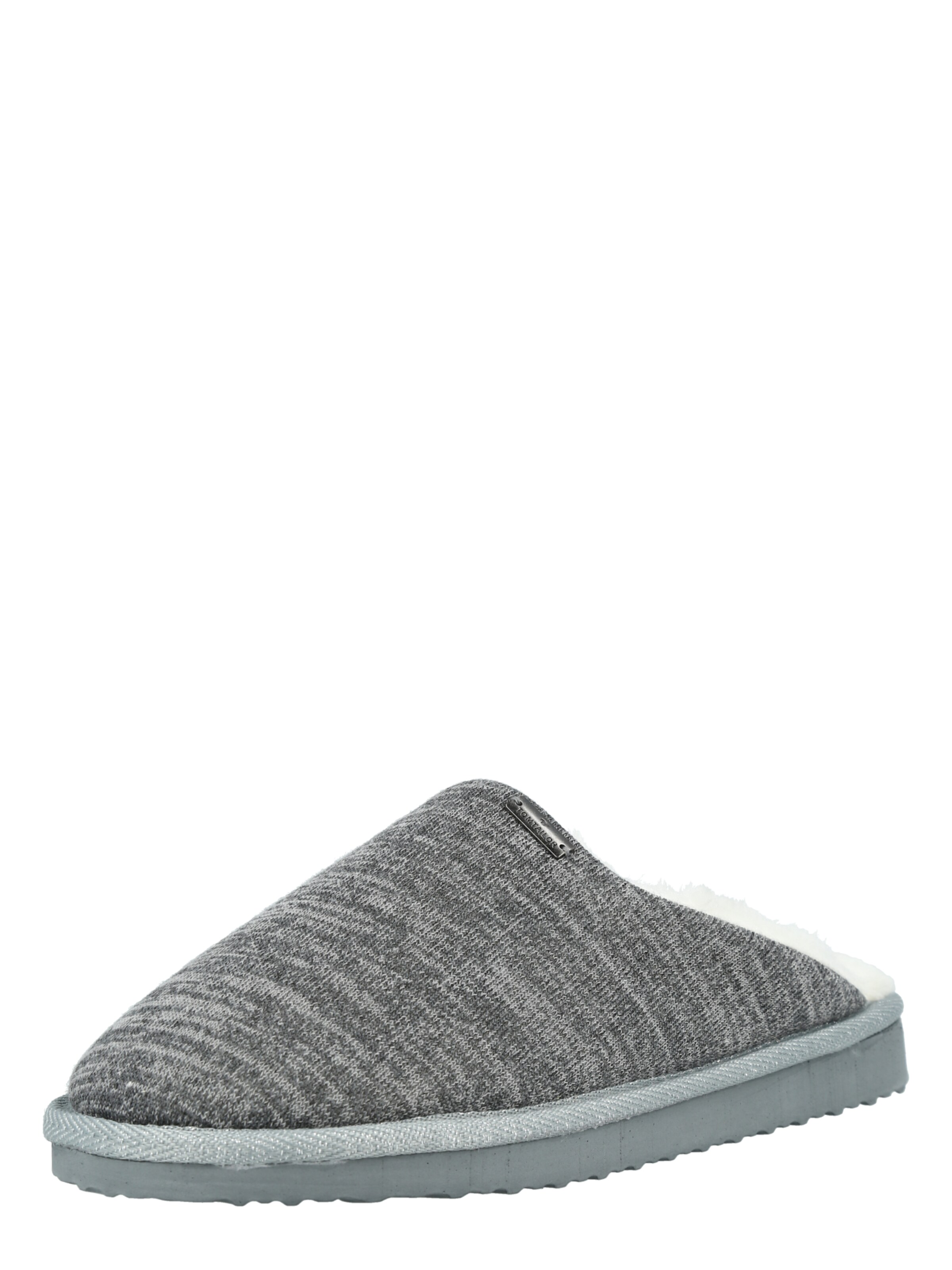 TOM TAILOR Pantofle – šedá: přední strana