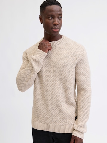 JJ Rebel Sweater 'JREBBLAZE' in Beige