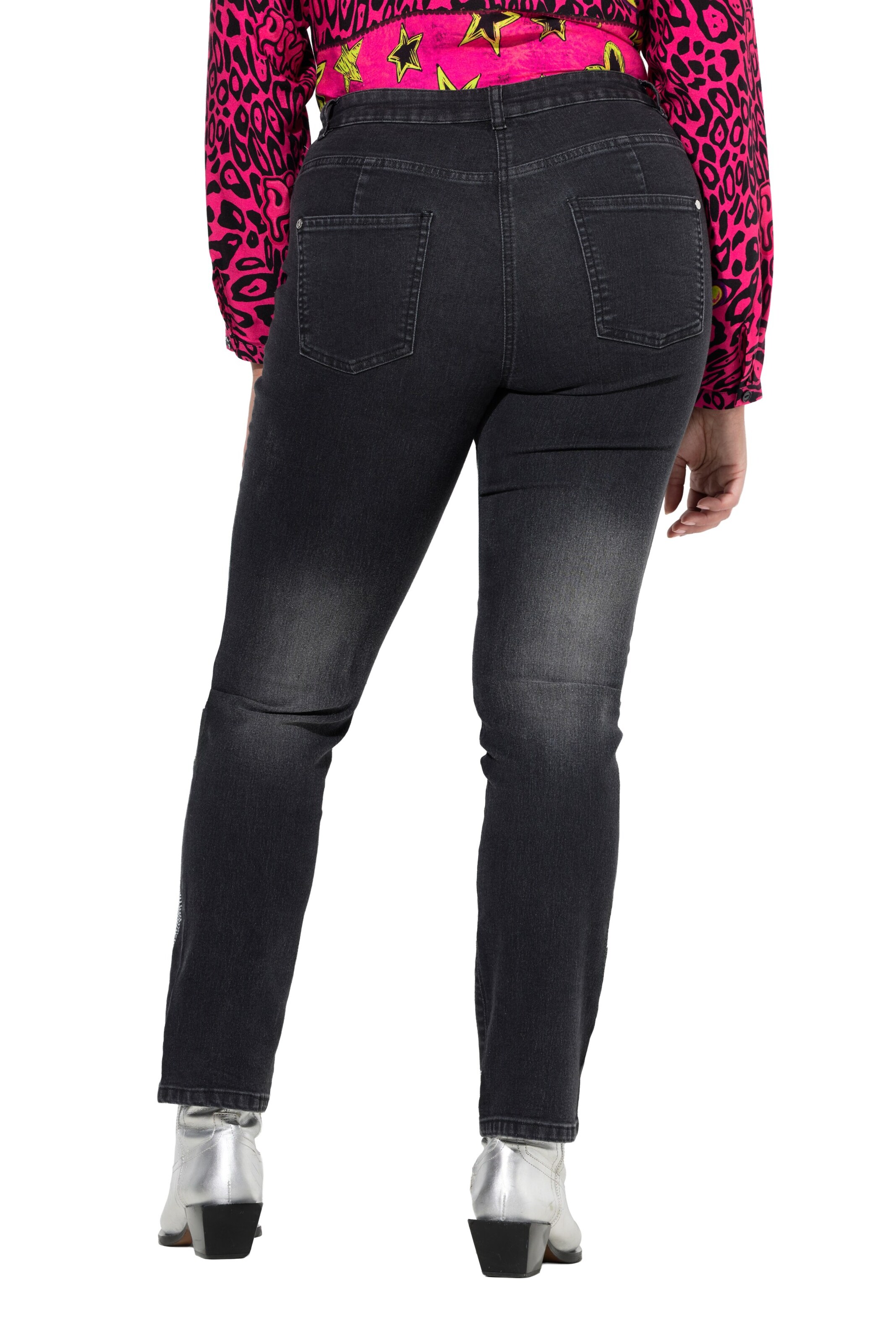Angel of Style Regular Jeans in Zwart