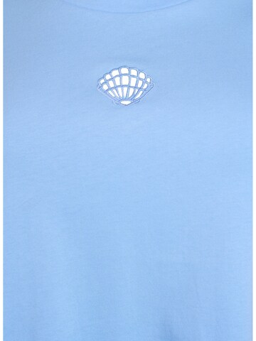 T-shirt 'Livia' Zizzi en bleu