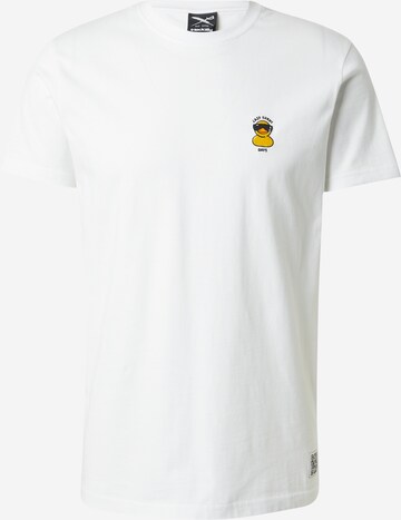 T-Shirt 'Lazy Sunny Day' Iriedaily en blanc : devant