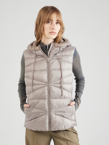 ESPRIT Bodywarmer in Beige: voorkant