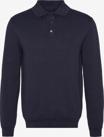 Pullover 'Bassington' di Barbour in blu: frontale