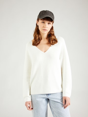 Pull-over s.Oliver en blanc : devant