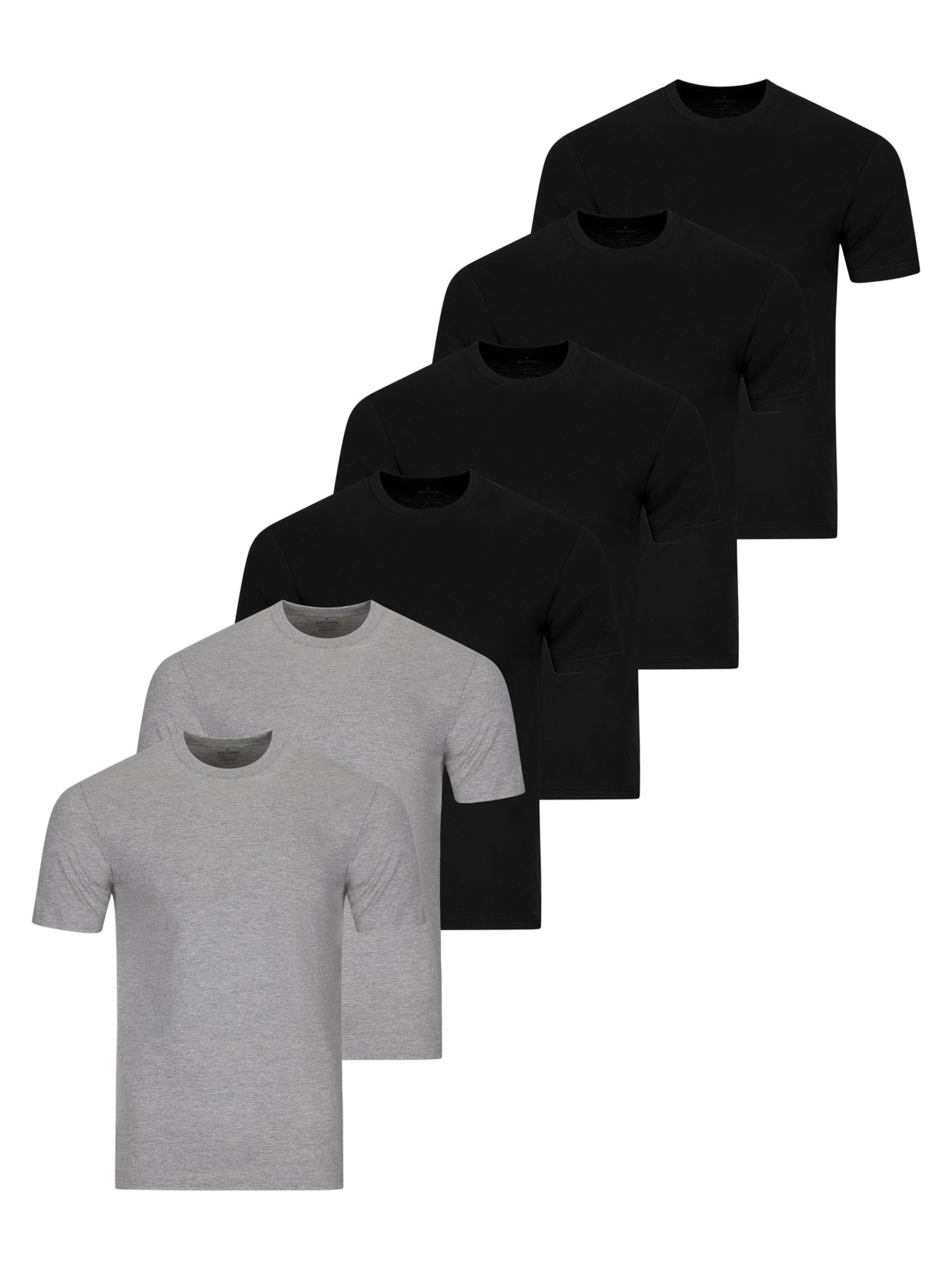 Ragman Onderhemd 'Basic' in Grijs: voorkant