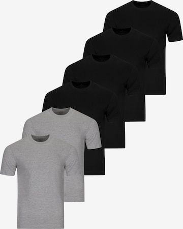 Ragman Onderhemd 'Basic' in Grijs: voorkant