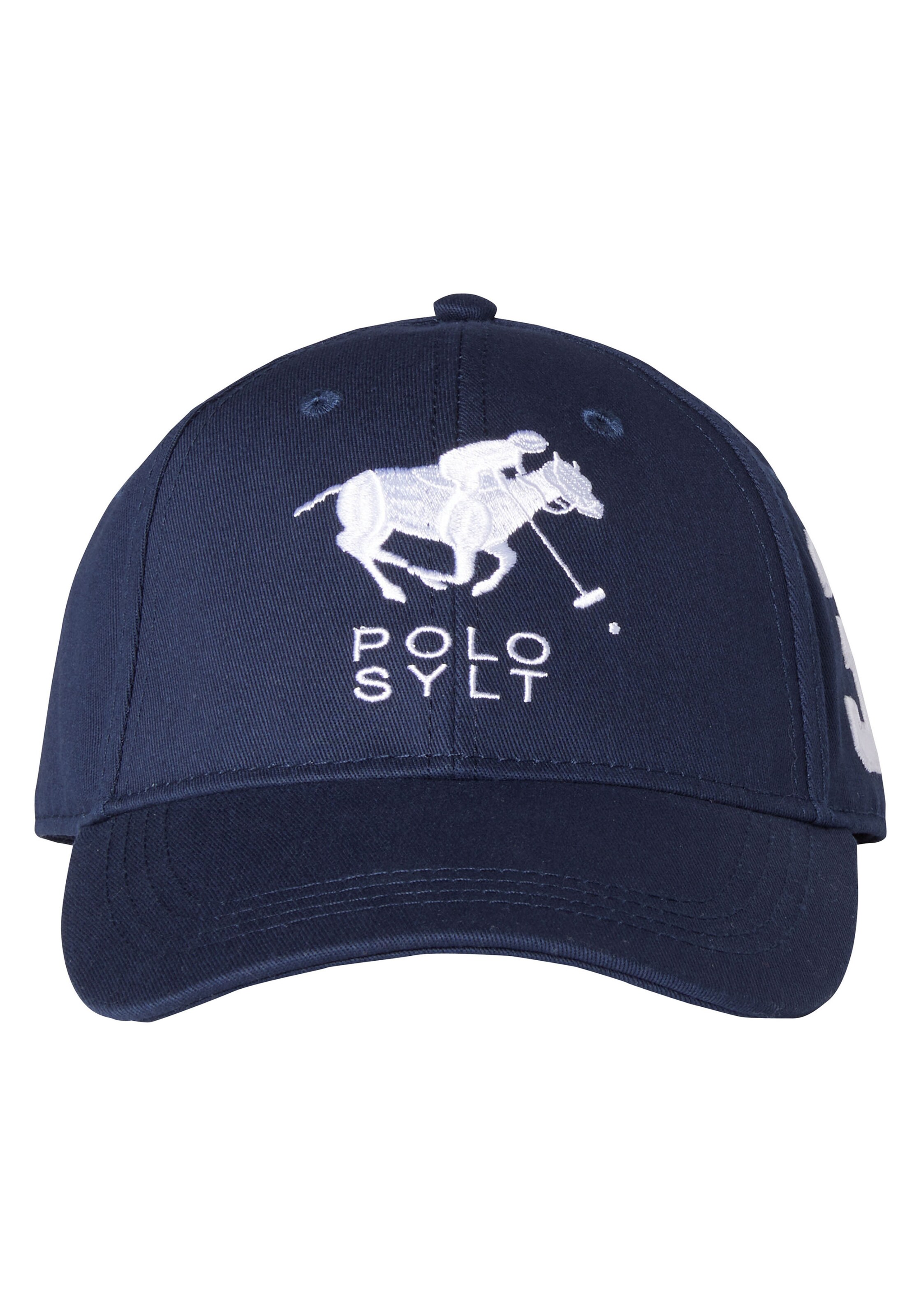 Polo Sylt Cap in Blue: front