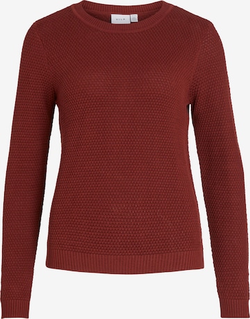 VILA Sweater 'Dalo' in Red: front