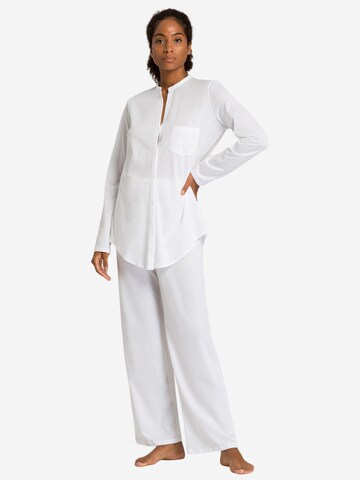 Hanro Pajama 'Cotton Deluxe' in White