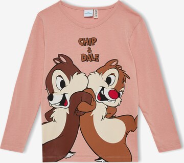 DeFacto Shirt 'Chip 'n' Dale' in Pink: front