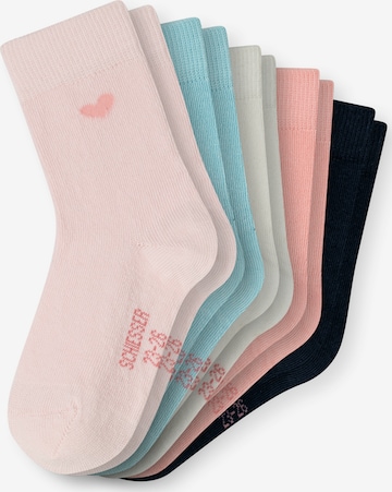 Chaussettes 'Rainbow' SCHIESSER en mélange de couleurs : devant