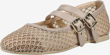 Ballerines à lanières Nero Giardini en rose : devant