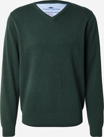 FYNCH-HATTON Neulepaita värissä vihreä: etupuoli