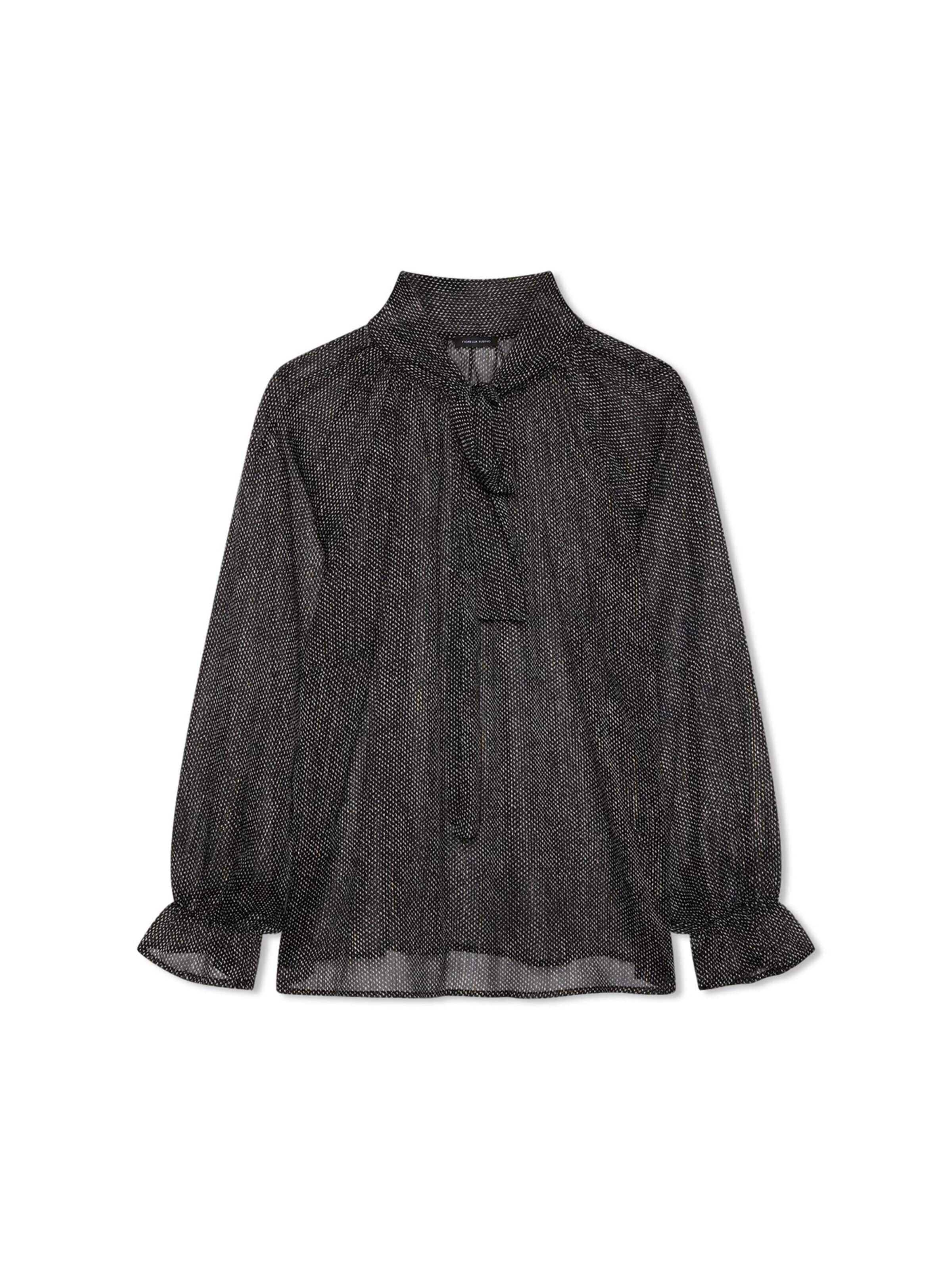 Fiorella Rubino Blouse in Black: front