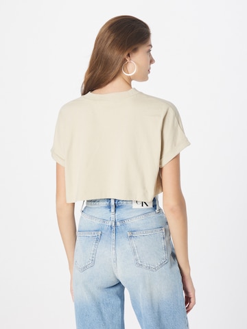 T-shirt Calvin Klein Jeans en beige
