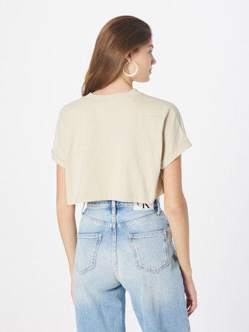 Calvin Klein Jeans T-Shirt in Beige