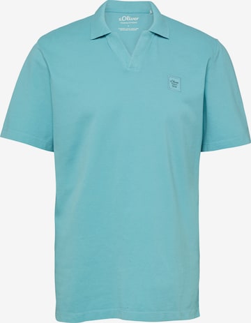 T-Shirt s.Oliver en bleu : devant