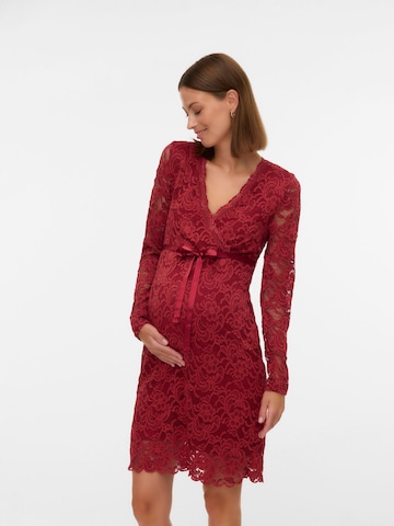 Abito 'LMIVANA' di MAMALICIOUS in rosso: frontale