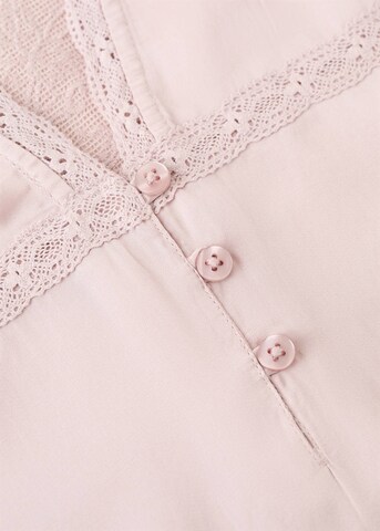 MANGO Pajama 'Shanti' in Pink