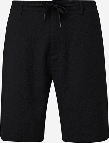 s.Oliver BLACK LABEL Loosefit Broek in Zwart: voorkant