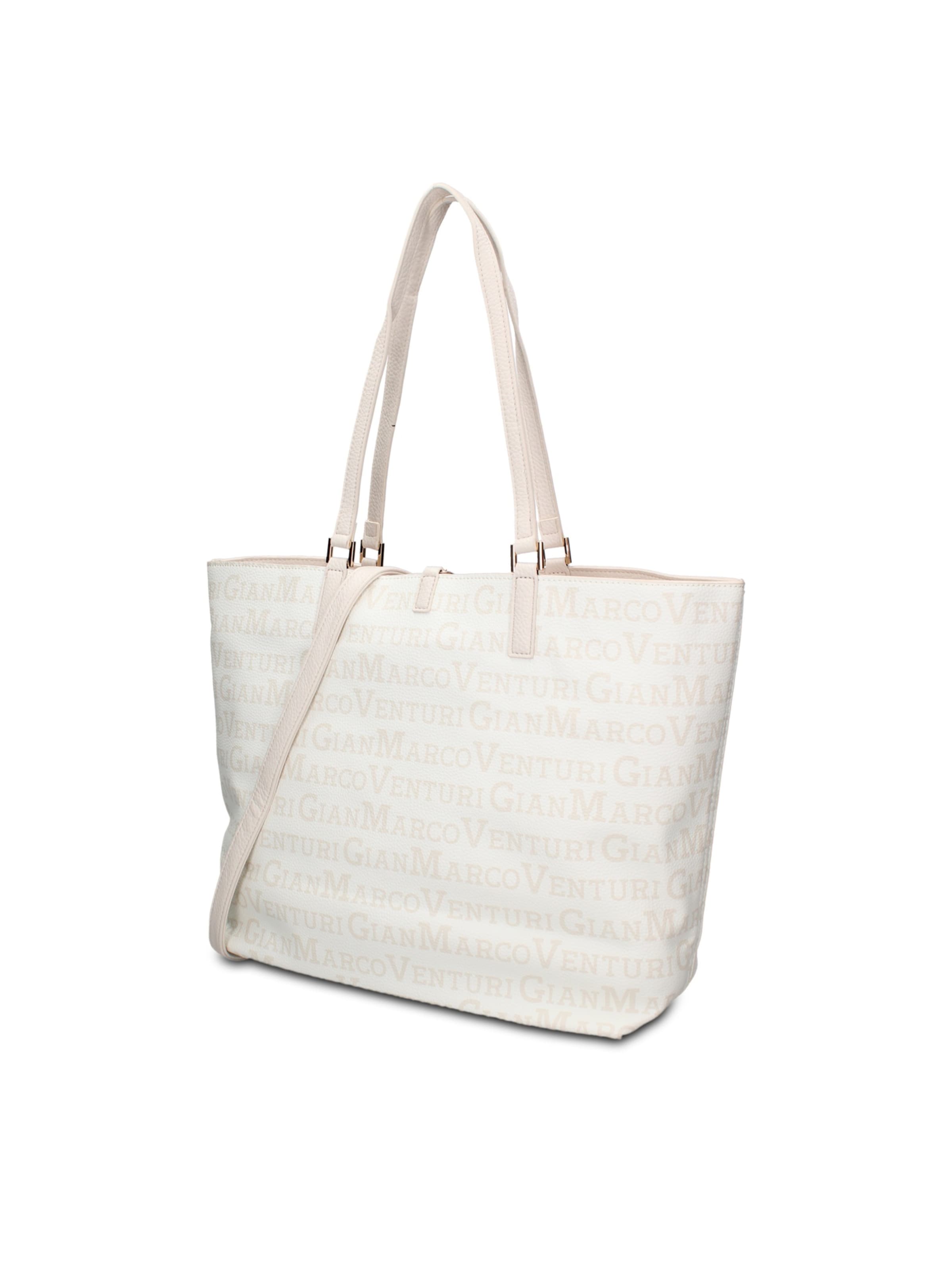 Shopper 'Shopper Elegante Pelle Vegana Gianmarco Venturi - Borsa Donna Versatile' di GianMarco Venturi in beige
