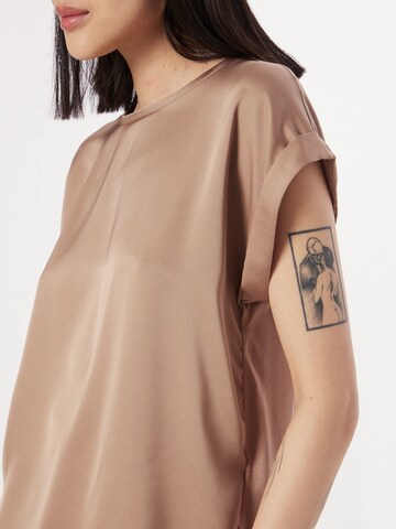 VILA Shirt 'ELLETTE' in Brown