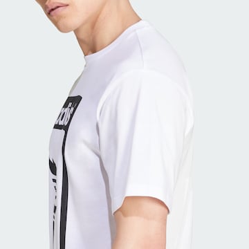 ADIDAS ORIGINALS T-Shirt 'Trefoil Torch' in Weiß