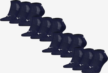 PUMA Ponožky – modrá: přední strana