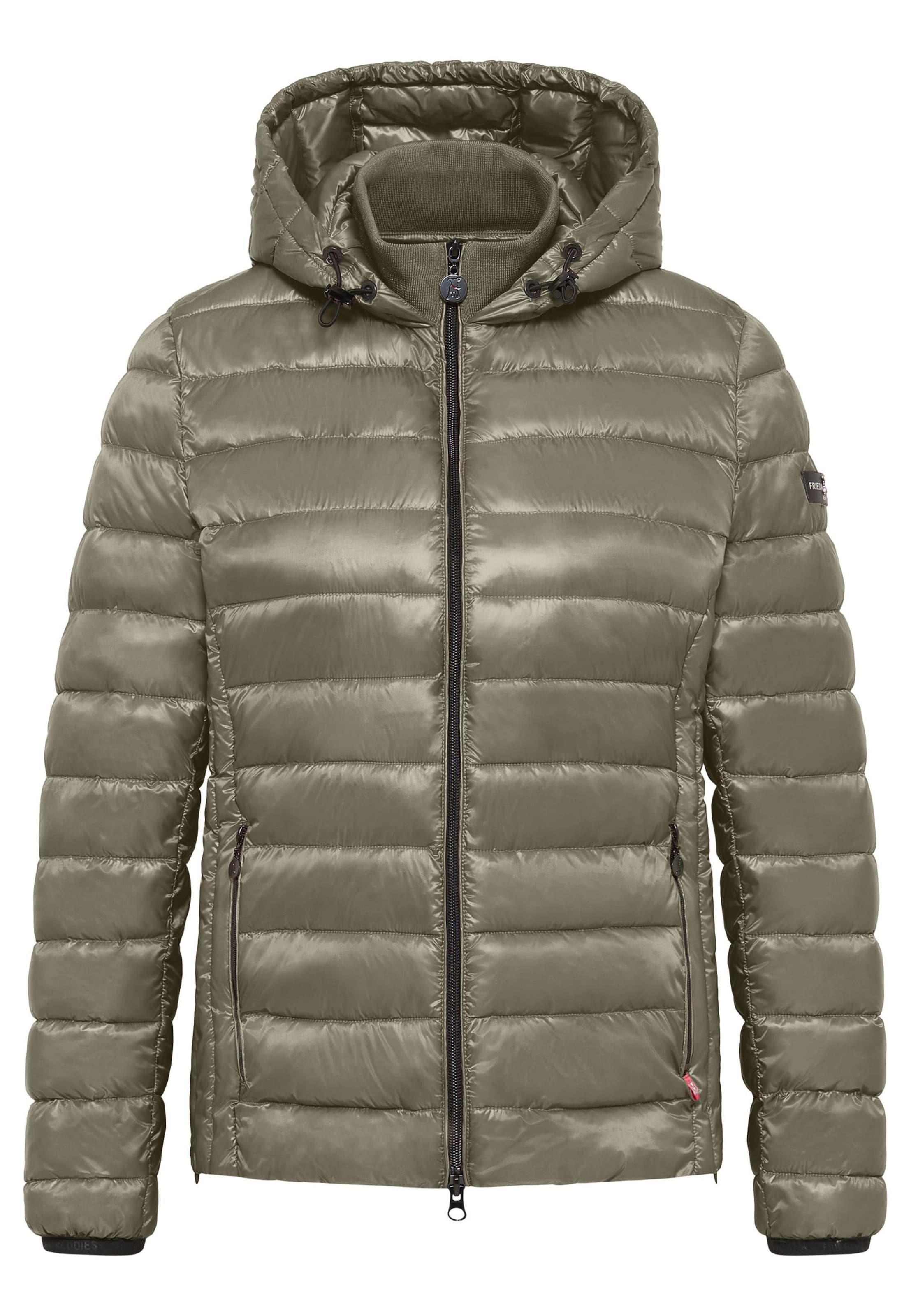 Frieda & Freddies Between-Season Jacket in Green: front