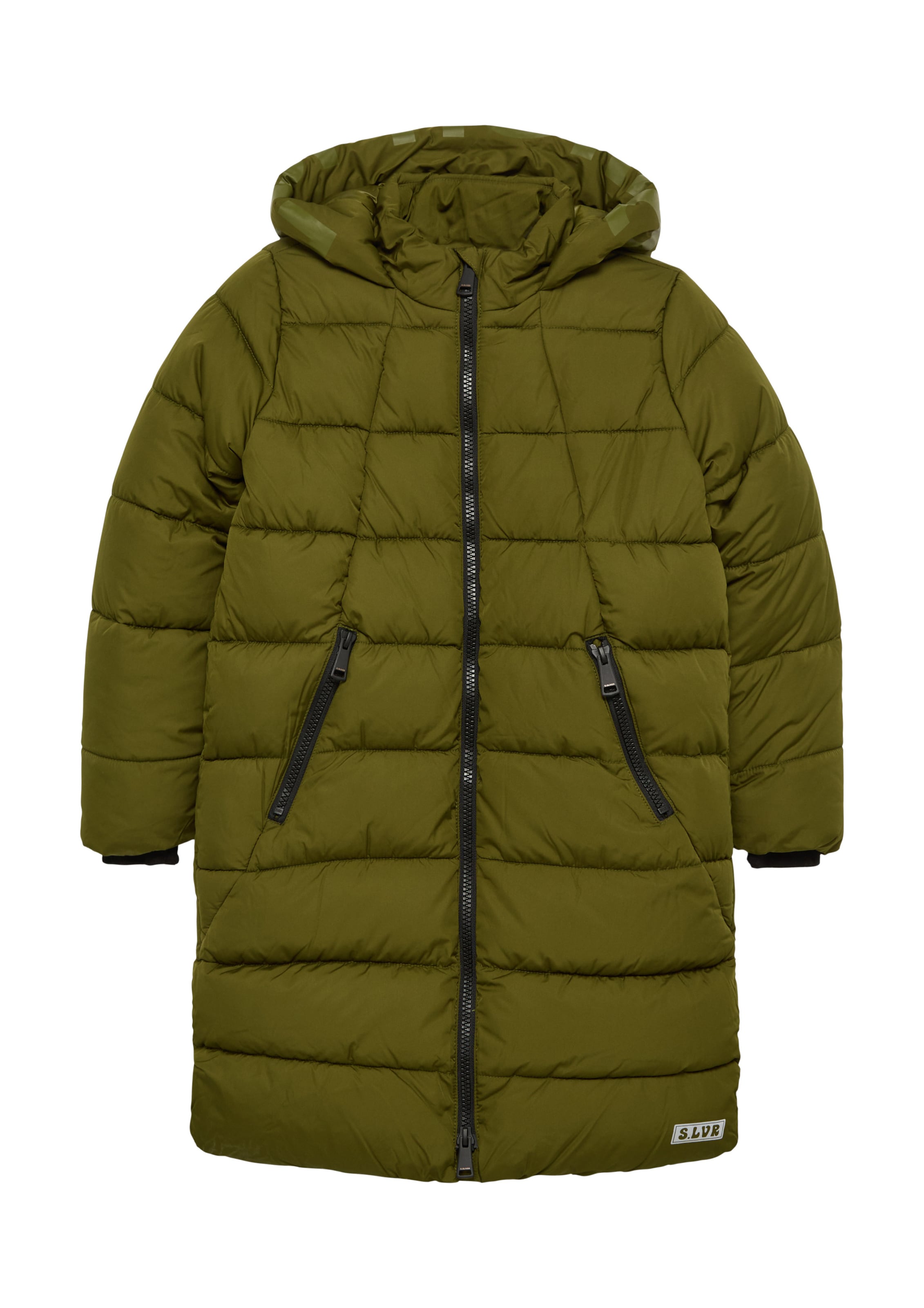 s.Oliver Winterjas in Groen: voorkant