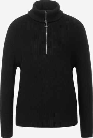 STREET ONE Sweater in Black: front