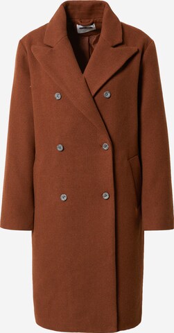 Manteau mi-saison 'VINNIE' Noisy may en marron : devant