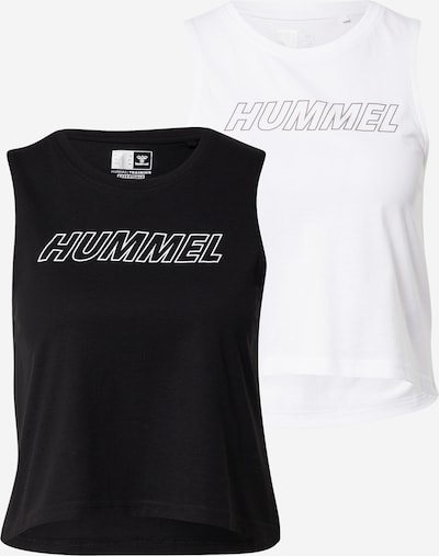 Hummel Sporttop 'Te Cali' in de kleur Zwart / Wit, Productweergave