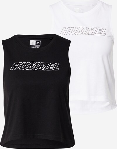 Hummel Sports Top in Black / White, Item view
