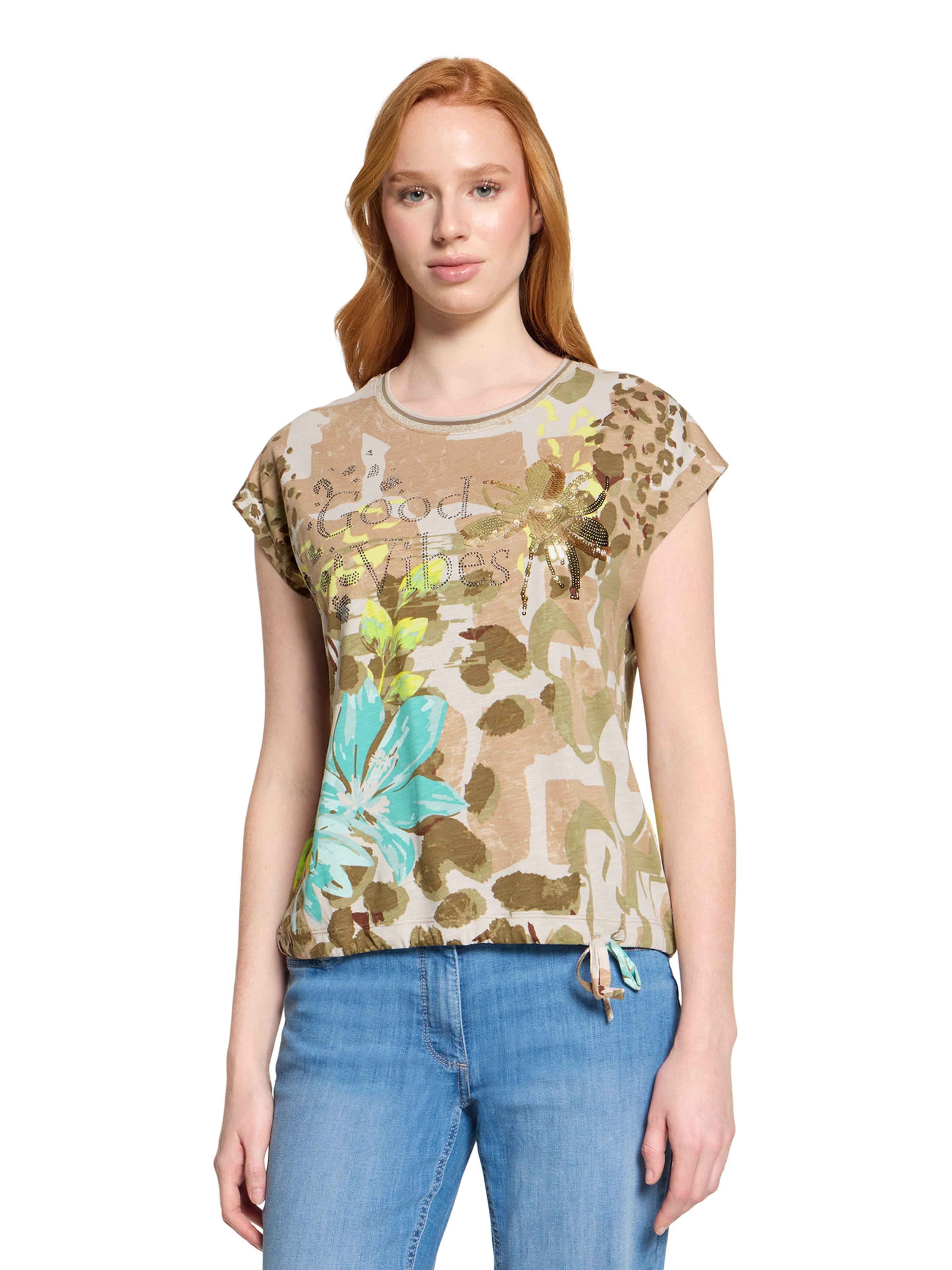 Maglietta di Betty Barclay in beige: frontale