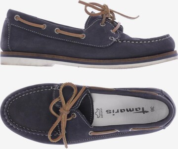 TAMARIS Flats & Loafers in 36 in Blue: front