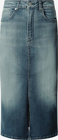 Jupe Pepe Jeans en bleu : devant