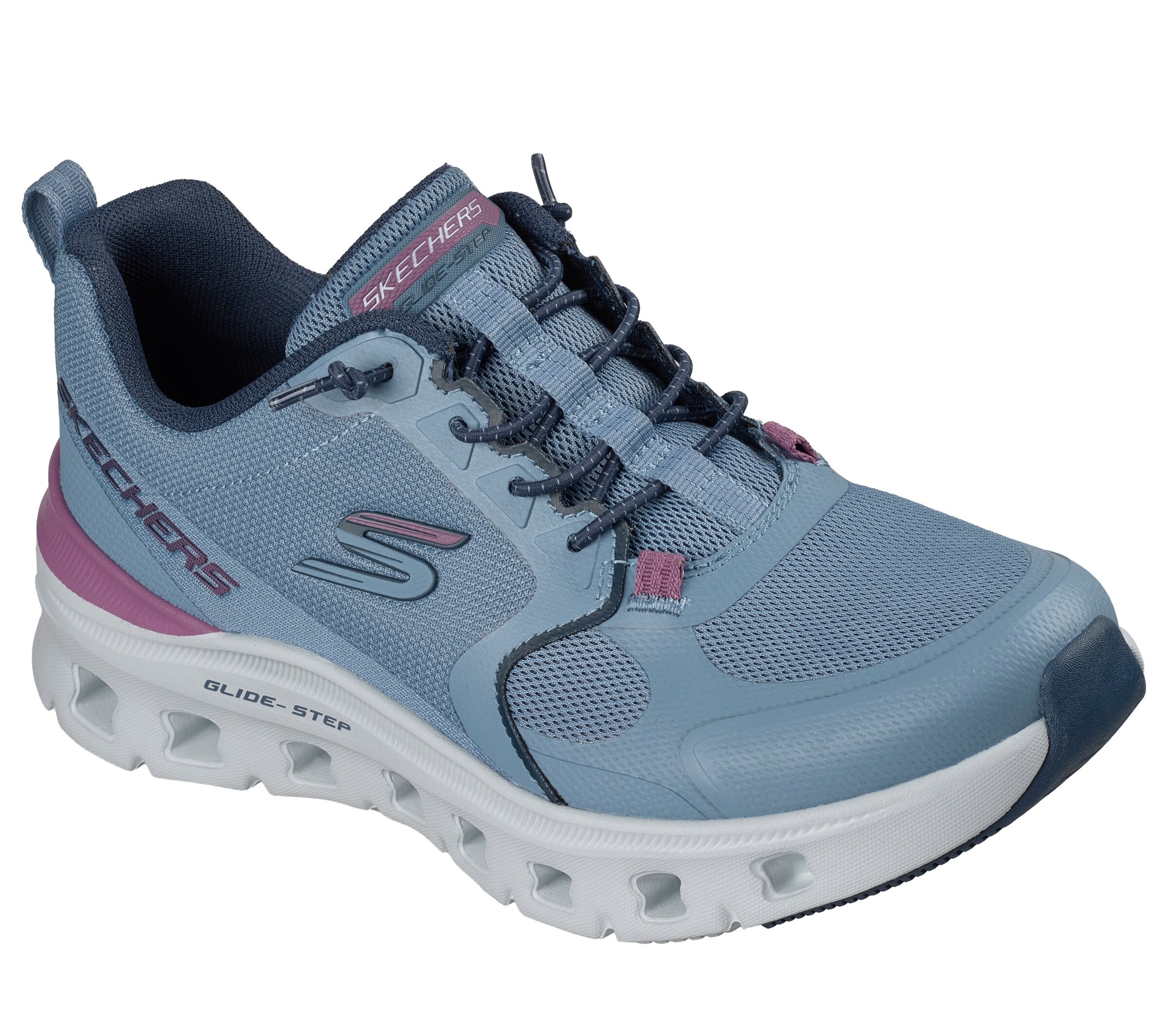 SKECHERS Sneaker in Blau