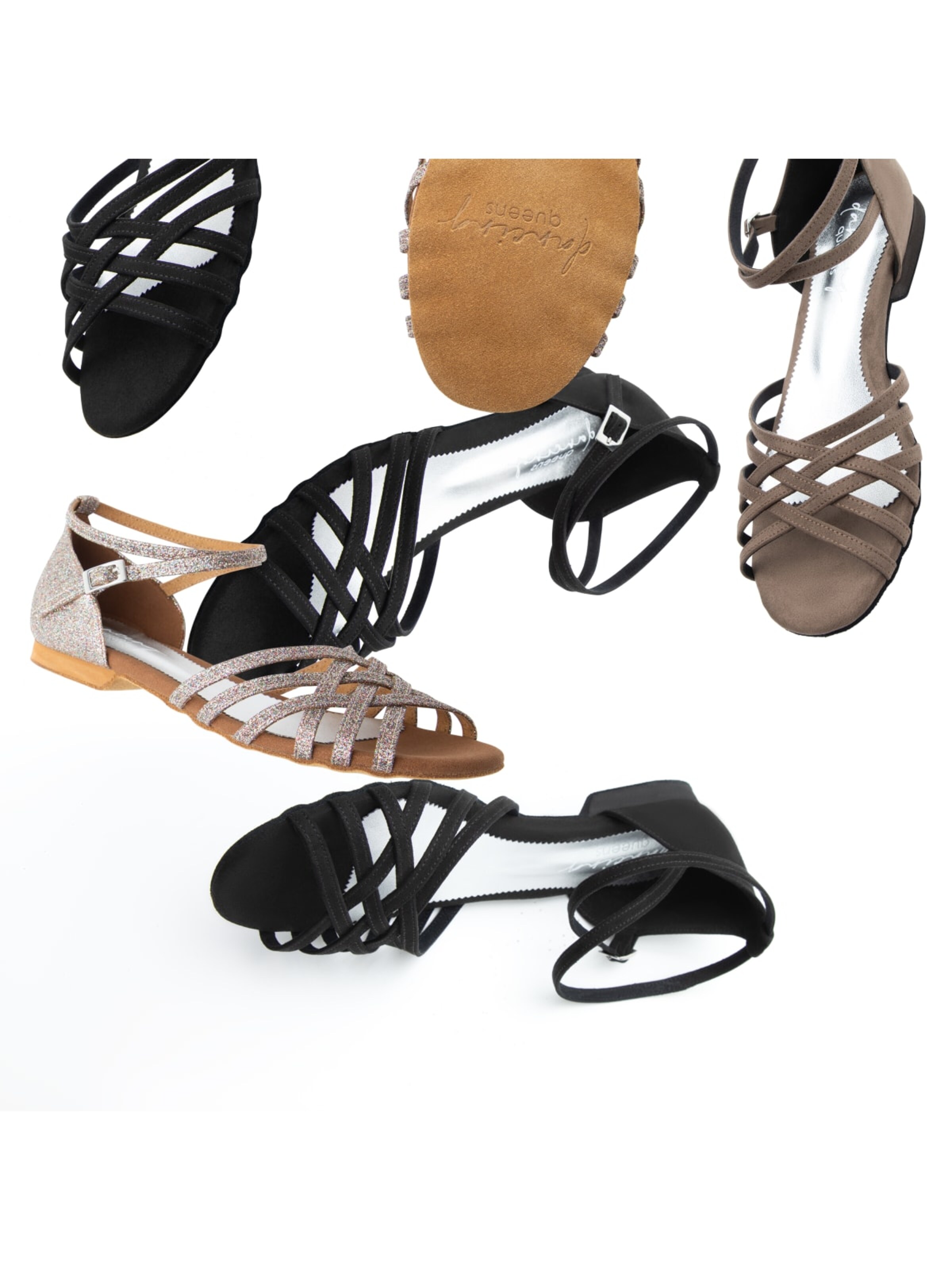 Dancing Queens Strap Sandals 'Dancing Queens ' in Mixed colors