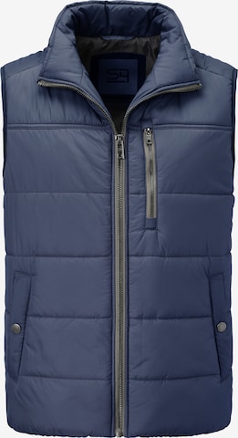 S4 Jackets Vest in Blue: front