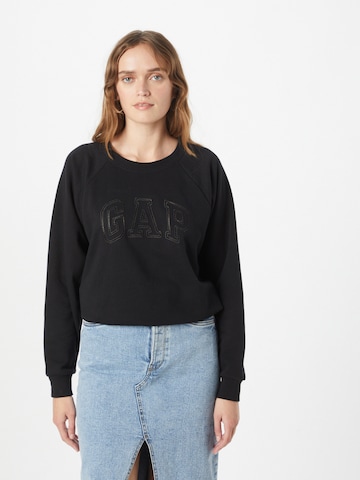 GAP Sweatshirt in Black: front