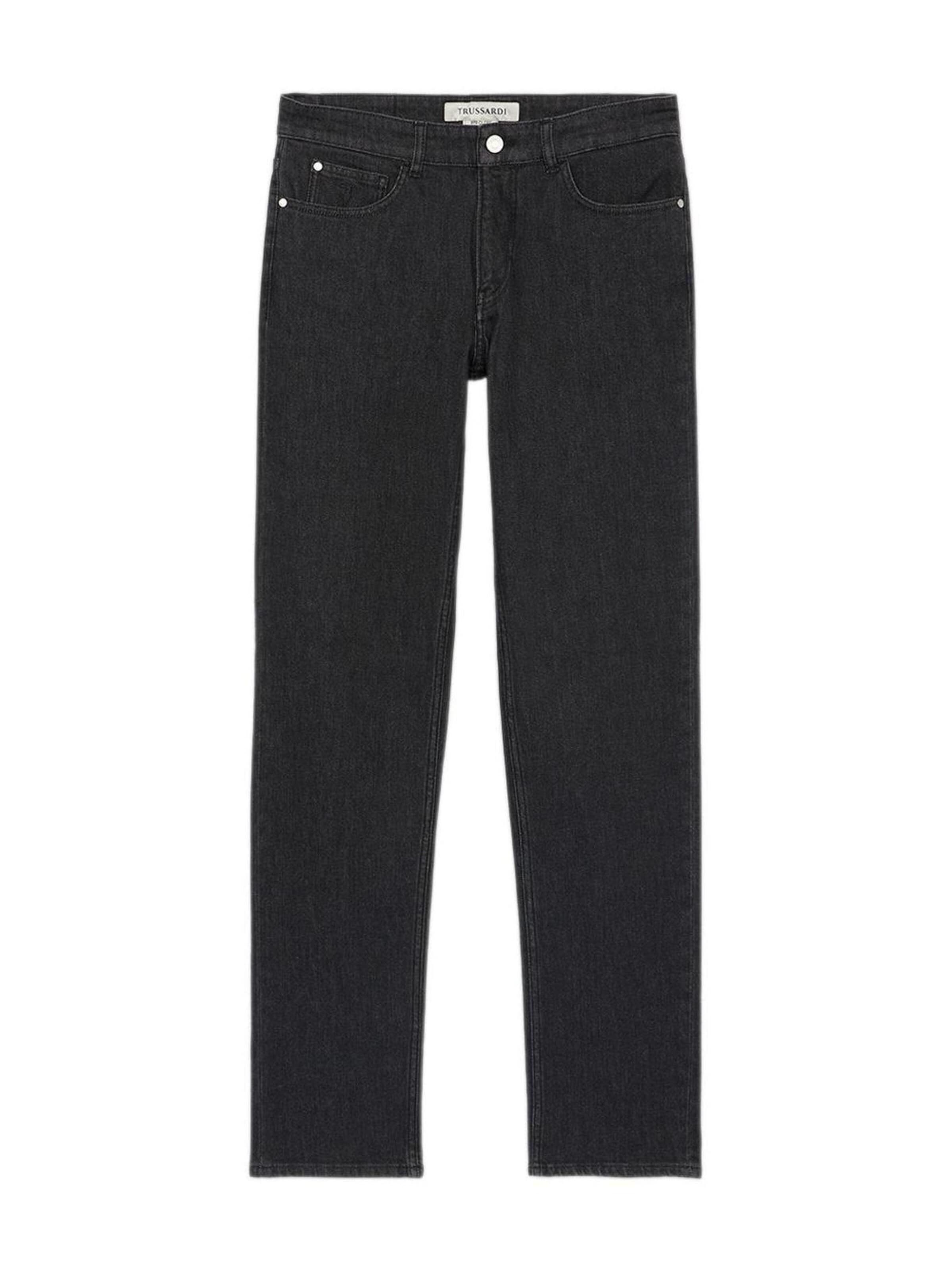 Trussardi Slim fit Jeans in Grey: front